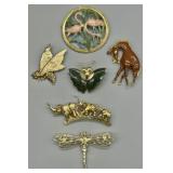 Vintage Estate Jewelry - Brooches