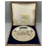 The 1971 Sterling Silver Wellings Mint Plate