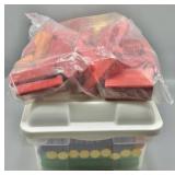 Montessori Style Vintage Wood Building Blocks