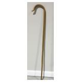 55in Vintage Wood Sheperds Crook For Sheep & Goats