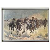 American Artist Frederic Remington Framed Print