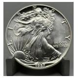 1987 American Silver Eagle 1oz. Silver Coin