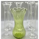 Mid-Century Glass Vases