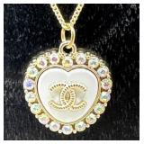 Chanel Charm Upcycled Necklace