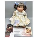 Lee Middleton Sweet Blue Birdie Model 00386 w/Box