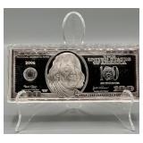 2006 Federal Reserve $100 Silver Bar 4 Troy Ounces