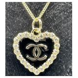 Chanel Charm Upcycled Necklace