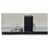 Samsung Soundbar and Subwoofer