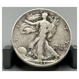 1943 Liberty Walking Half Dollar (90% Silver)