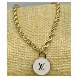 Louis Vuitton LV Charm Upcycled Bracelet