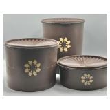 Vintage Tupperware Servalier Canisters