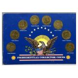 1992 Shell Gas Co. Presidential Collector Coins