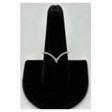 14k Gold and Diamond Ladies Ring