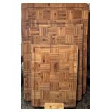 Set of 3 Kikcoin Cutting Boards w Stand