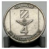 4th BDE, 3rd ID Combat Challenge Coin