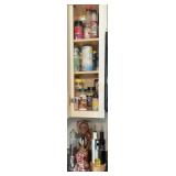 Spice Cabinet & Counter Contents