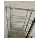 (2) Metal Shelves