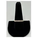 Gold and Diamond Ladies Ring