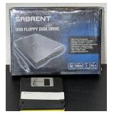 Sabrent USB Floppy Disk Drive w/Floppy Disks