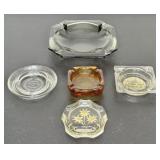 Vintage Glass Ashtrays