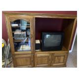 Tv stand and tv