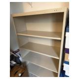 Metal bookshelf