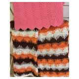 Vintage Afghans and Drying Rack