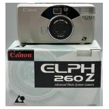 Vintage Film Canon ELPH Camera 260Z (IX240)