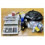 Sharp Calculator/Mini Boombox & More