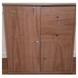 Locking Storage Cabinet w/Keys