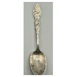 Ornate Antique Sterling Silver Spoon