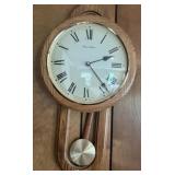 Daniel Dakota Oak Wall Clock