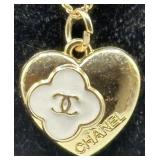 Chanel Charm Upcycled Necklace