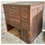 Antique Paper Cabinet