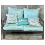 Metal Outdoor Loveseat