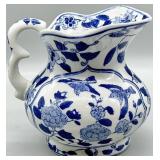 VTG Andrea by Sadek Porcelain Chinoiserie Pitcher