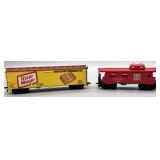HO Scale Tyco Oscar Mayer & Santa Fe Caboose