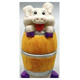 VTG Anthropomorphic PIg Barrel Stack S&P Shakers