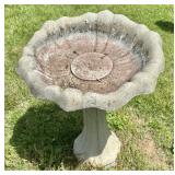Concrete Bird Bath