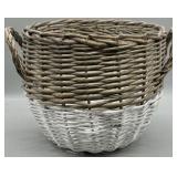 Two-Toned Willow Gathering Basket