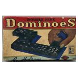 Vintage Double Nine Dominoes by Haslam