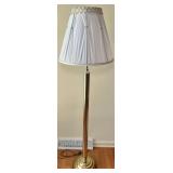 Brass Swing Arm Floor Lamp