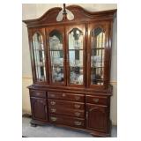American Drew Lighted China Cabinet