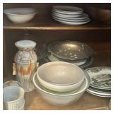 Mixed Lot w/ Ironstone, Pottery & Transferware