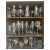 Glassware - Cabinet Full