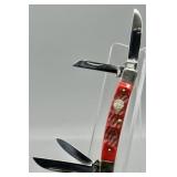 Buck Creek Red Bone Stockman Knife