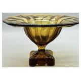 Mid-Century Modern Lotus Style Pedestal Bowl