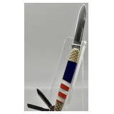 Silverhorse American Flag Series Stockman Knife