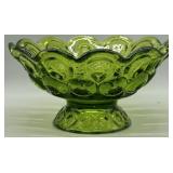L.E. Smith Moon and Stars Compote Candy Dish