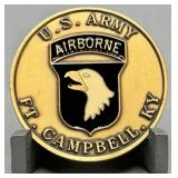 101st ABN. DIV. Active Guard RSV. Challenge Coin